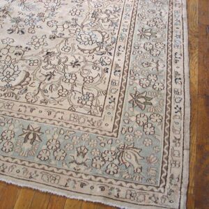 Antique Persian Kerman Rug, Hand-Knotted Wool, Southeastern Persia - detail view 3