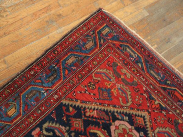 Antique persian malayer rug, hand-knotted wool 5 Antique persian malayer rug, hand-knotted wool - detail view 4