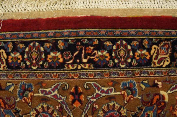 Antique persian moud rug, hand-knotted wool, northeastern persia (khorassan) - detail view 6