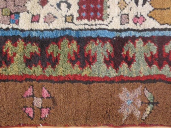 Antique persian serab rug, hand-knotted wool, northwestern persia 4 Antique persian serab rug, hand-knotted wool, northwestern persia - detail view 3