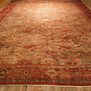Antique Persian Sultanabad Carpet 13'×18'8" Multicolor, Hand-Knotted Wool, Circa 1890 (SKU 26097) — alternate view