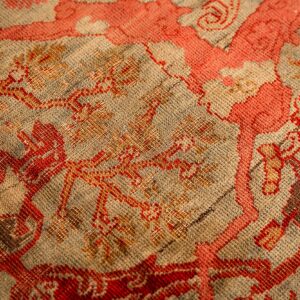Antique Persian Sultanabad Carpet 13'×18'8" Multicolor, Hand-Knotted Wool, Circa 1890 (SKU 26097) — pile detail