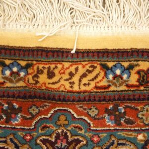 Antique Persian Tabriz Rug 5'9"Ã—8'10" Hand-Knotted Wool - detail view 1