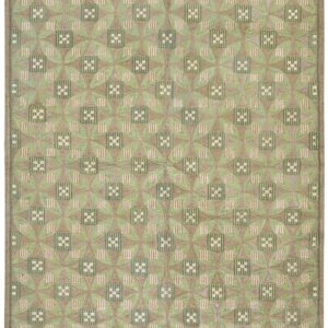 Contemporary American Hooked Rug 6'Ã—9' â€” Contemporary Cotton