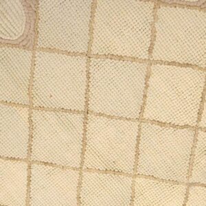Contemporary American Hooked Rug — Delicate Geometric Pattern - detail view 2