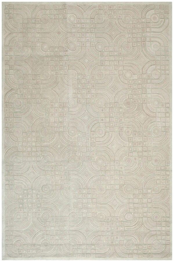 Contemporary american hooked rug — extraordinary modern design