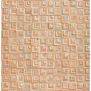Contemporary American Hooked Rug 5'Ã—8' â€” Multicolor with Jute Highlights