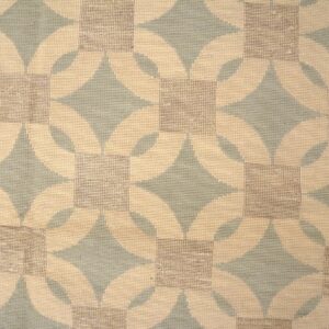 Contemporary Handwoven Wool Needlepoint Flat-Weave Rug, impressive geometric design - detail view 4
