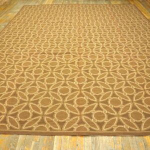 Contemporary Handwoven Wool Needlepoint Flat-Weave Rug with silk highlights, an admirable contemporary composition with silk highlights - detail view 1