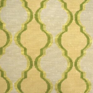 Contemporary Handwoven Wool Needlepoint Flat-Weave Rug with silk highlights, an awe-inspiring decorative composition with silk highlights - detail view 5