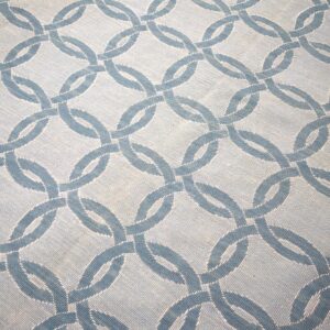 Contemporary Handwoven Wool Needlepoint Flat-Weave Rug with silk highlights, a breathtaking decorative composition with silk highlights - detail view 3
