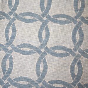 Contemporary Handwoven Wool Needlepoint Flat-Weave Rug with silk highlights, a breathtaking decorative composition with silk highlights - detail view 4