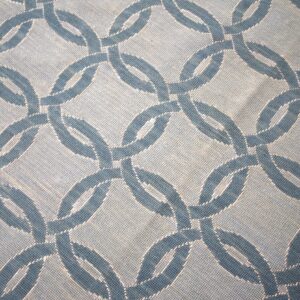 Contemporary Handwoven Wool Needlepoint Flat-Weave Rug with silk highlights, a breathtaking decorative composition with silk highlights - detail view 5
