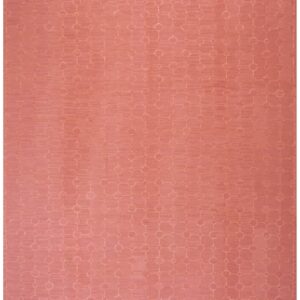 Contemporary Handwoven Wool Needlepoint Flat-Weave Rug with silk highlights, an exuberant contemporary composition with silk highlights