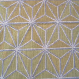 Contemporary Handwoven Wool Needlepoint Flat-Weave Rug with silk highlights, a superb decorative composition with silk highlights - detail view 2
