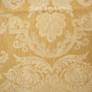 Contemporary Handwoven Wool Needlepoint Rug — Beige-Ivory Color - detail view 3