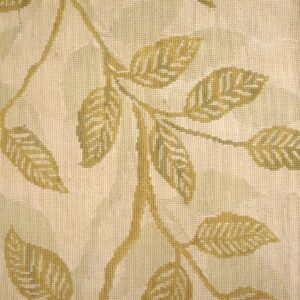 Contemporary Handwoven Wool Needlepoint Rug â€” Ivory Ground, Glamorous Branches - detail view 6