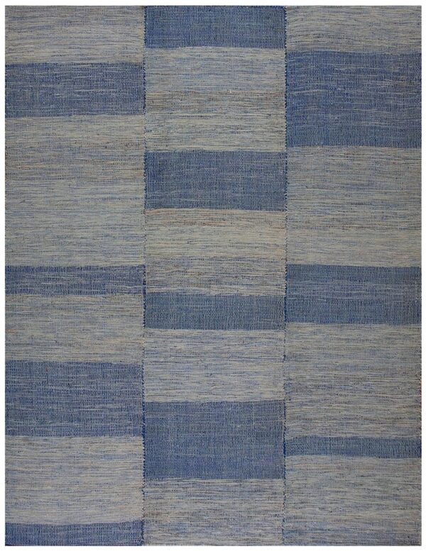 Contemporary shaker-style carpet 9'ã—12' hand-woven wool