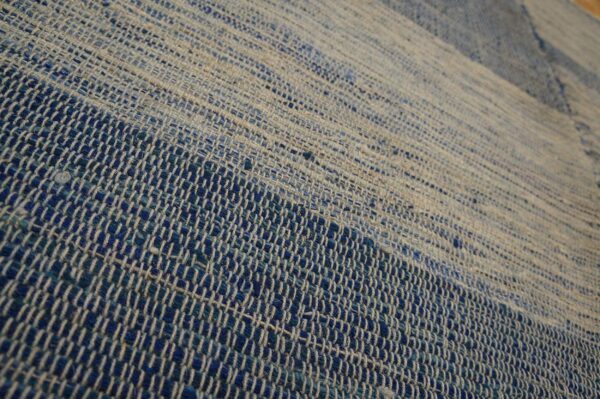 Contemporary shaker-style carpet 9'ã—12' hand-woven wool - detail view 4