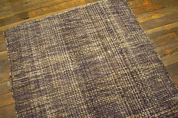 Contemporary shaker style flat-weave rug 8'ã—10' â€” attractive earth tones - detail view 3