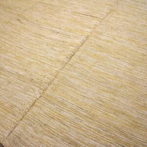 Contemporary Shaker Style Flat-Weave Rug 9'Ã—12' â€” Beige & Cream - detail view 10