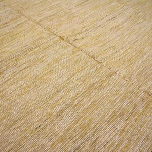 Contemporary Shaker Style Flat-Weave Rug 9'Ã—12' â€” Beige & Cream - detail view 2