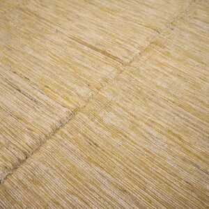 Contemporary Shaker Style Flat-Weave Rug 9'Ã—12' â€” Beige & Cream - detail view 5