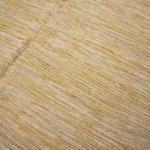 Contemporary Shaker Style Flat-Weave Rug 9'Ã—12' â€” Beige & Cream - detail view 6