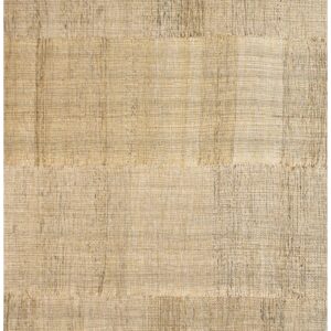 Contemporary Shaker Style Flat-Weave Rug 10'Ã—14' â€” Earth Tones, Allover Design