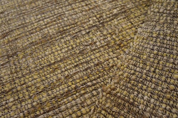 Contemporary shaker style flat-weave rug 10'ã—14' â€” earth tones, allover design - detail view 3
