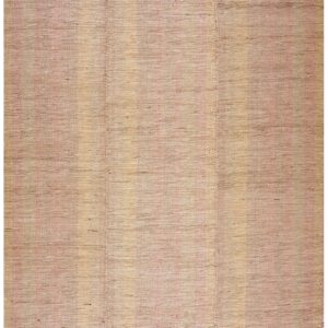 Contemporary Shaker Style Flat-Weave Rug 9'Ã—13' â€” Refined Decorative Composition
