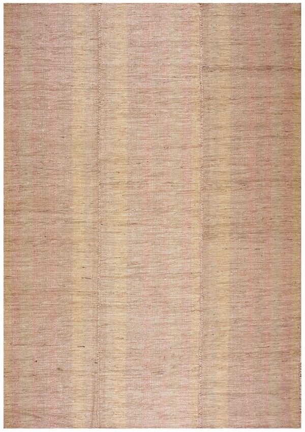 Contemporary shaker style flat-weave rug 9'ã—13' â€” refined decorative composition