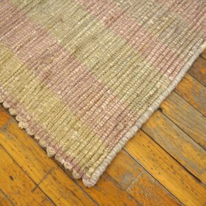 Contemporary Shaker Style Flat-Weave Rug 9'Ã—13' â€” Refined Decorative Composition - detail view 9