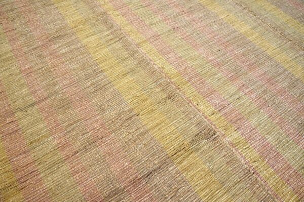 Contemporary shaker style flat-weave rug 9'ã—13' â€” refined decorative composition - detail view 2