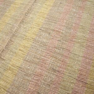 Contemporary Shaker Style Flat-Weave Rug 9'Ã—13' â€” Refined Decorative Composition - detail view 3