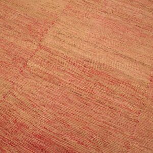 Contemporary Shaker Style Flat-Weave Rug 10'Ã—14' â€” Rose Background - detail view 3
