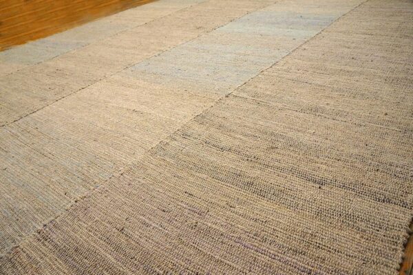 Contemporary shaker style flat-weave rug â€” special multicolor - detail view 11