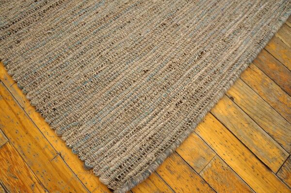Contemporary shaker style flat-weave rug â€” special multicolor - detail view 14