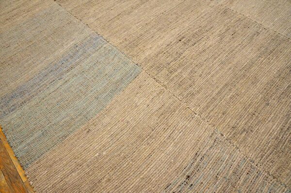 Contemporary shaker style flat-weave rug â€” special multicolor - detail view 2