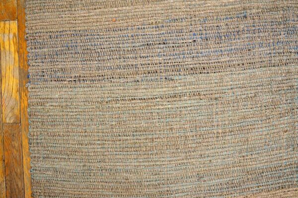 Contemporary shaker style flat-weave rug â€” special multicolor - detail view 3