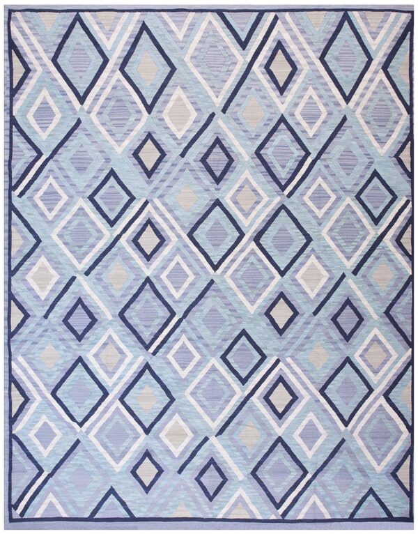 Contemporary southwestern style carpet 9'ã—12' hand-woven wool