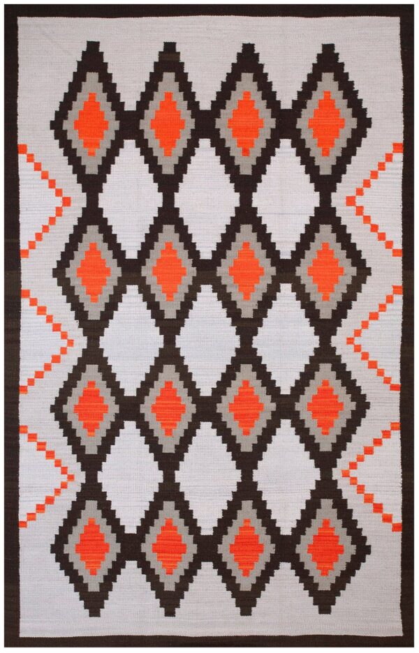 Contemporary southwestern style rug 9'ã—12' hand-woven wool