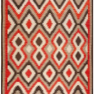 Contemporary Southwestern Style Rug 9'Ã—12' Hand-Woven Wool