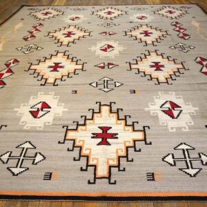 Contemporary Southwestern Style Rug 10'Ã—14' â€” Outstanding Composition - detail view 1