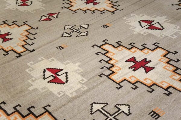 Contemporary southwestern style rug 10'ã—14' â€” outstanding composition - detail view 3