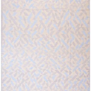 Contemporary Southwestern Style Rug 9'Ã—12' â€” Soft Yellow Ground