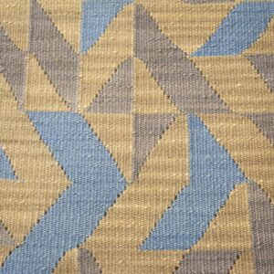Contemporary Southwestern Style Rug 9'Ã—12' â€” Soft Yellow Ground - detail view 3