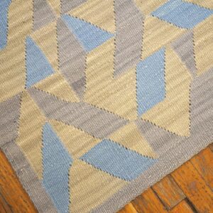Contemporary Southwestern Style Rug 9'Ã—12' â€” Soft Yellow Ground - detail view 4