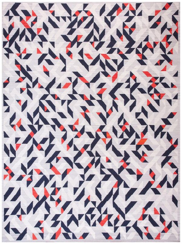Contemporary southwestern style rug â€” striking multicolor