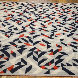 Contemporary Southwestern Style Rug â€” Striking Multicolor - detail view 1